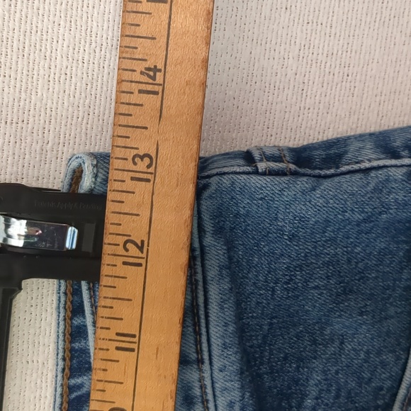Lucky Brand Pins Aztec High Rise cropped embroidered Jeans Size 25 - Picture 12 of 12